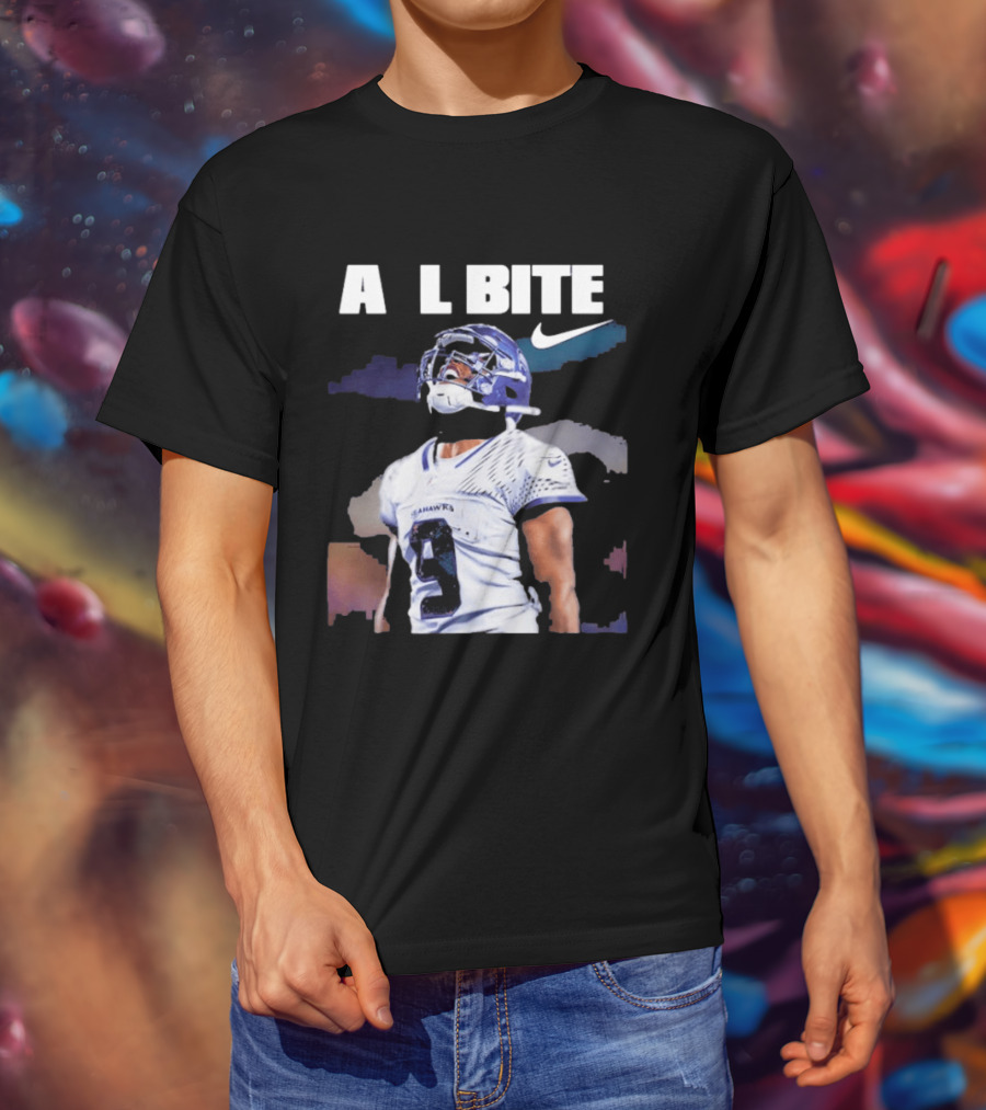Kenneth Walker III Seattle Seahawks Nike All Bite Football T-Shirt