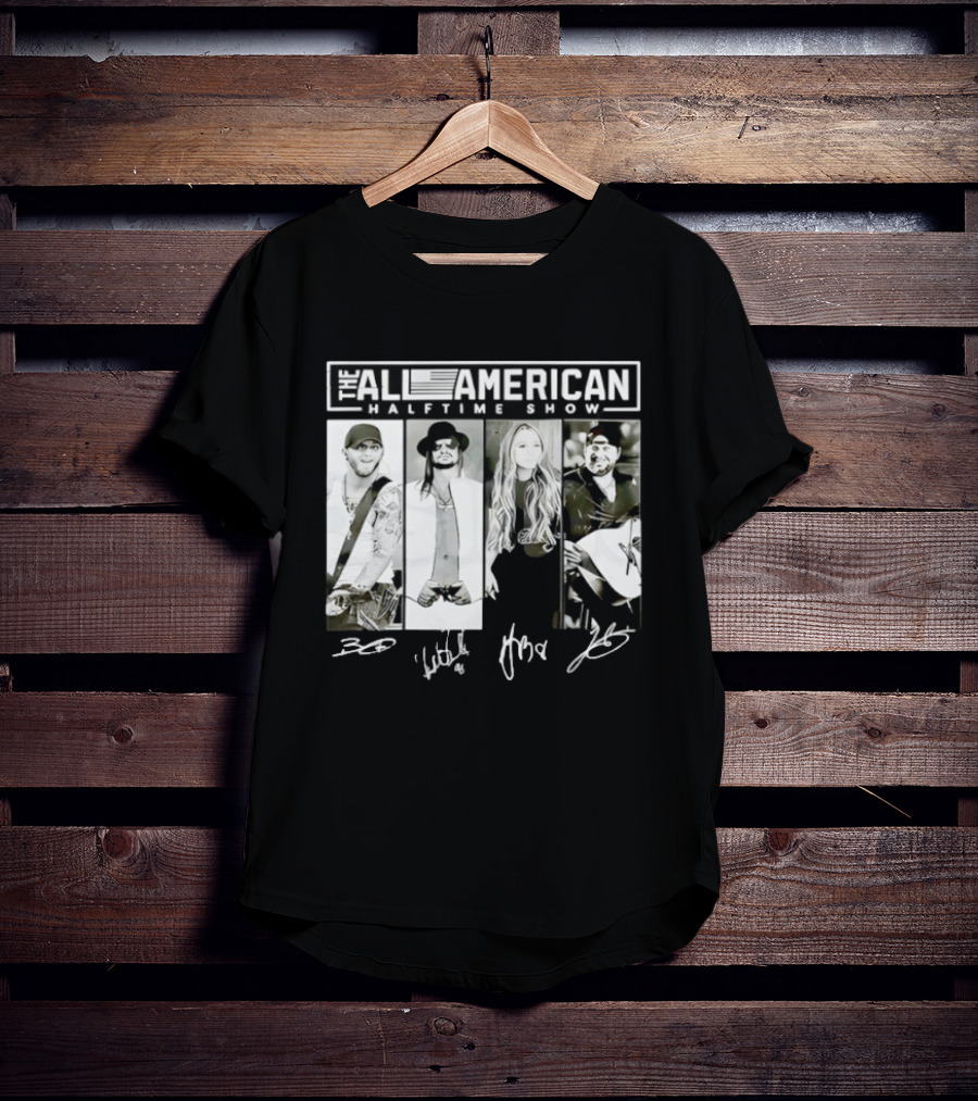 The All American Halftime Show Brett Watkins Miranda Toby Signature Collection T-Shirt