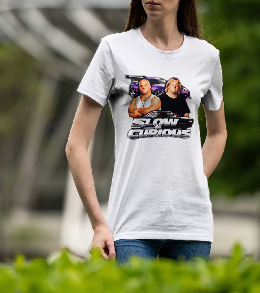 Slow & Curious Racing Down Syndrome Awareness T-Shirt