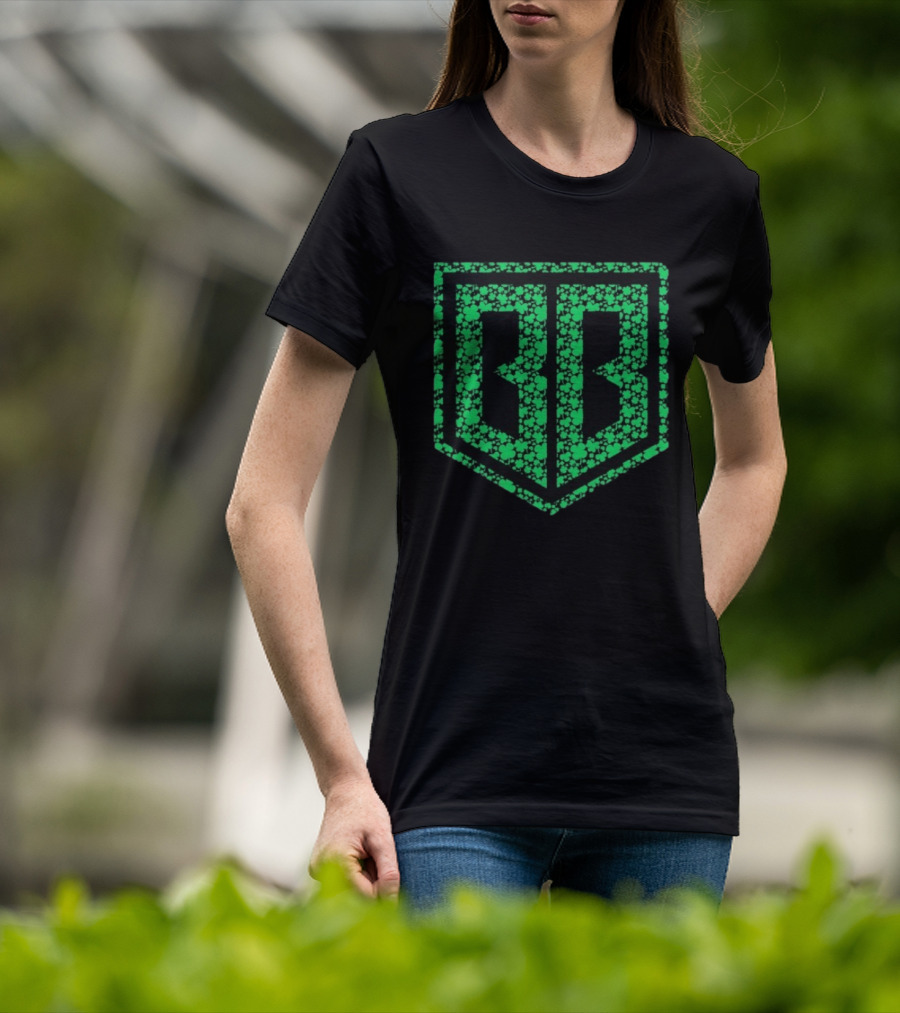 Bunker Branding Co. BB Clover St Patrick's Day T-Shirt