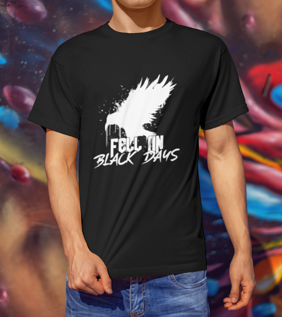 Fell On Black Days Raven Bird T-Shirt