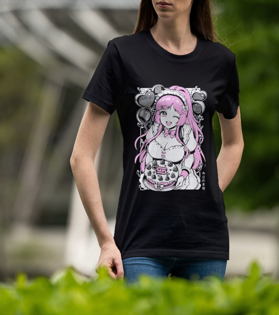 Gamer Supps Waifu Birthday Girl 10th Anniversary Celebration T-Shirt
