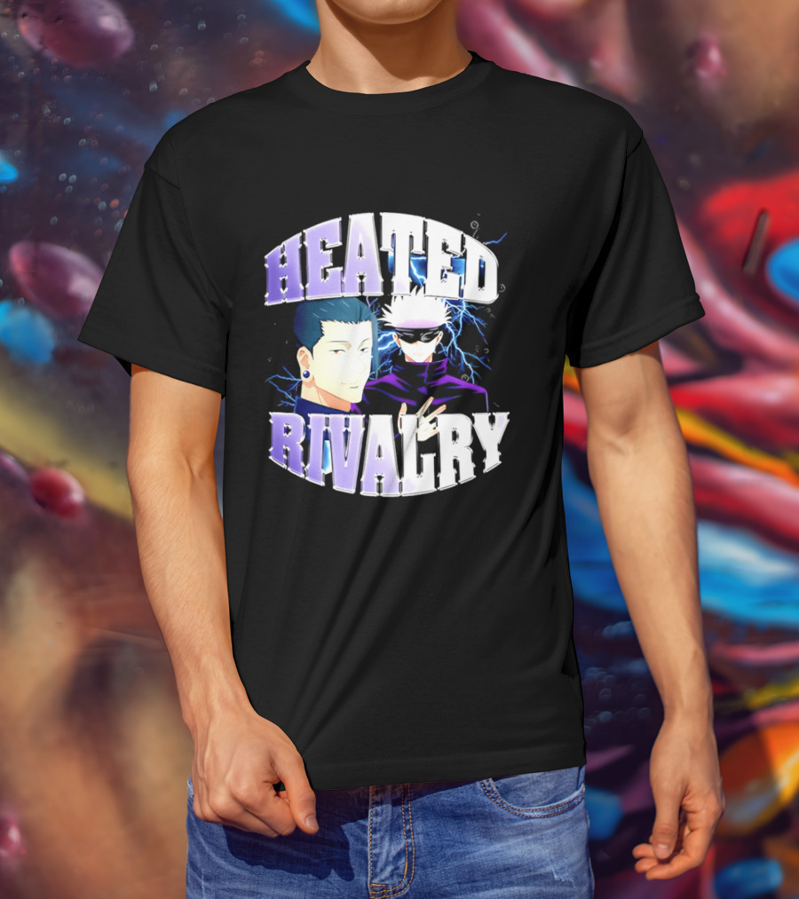 Jujutsu Kaisen Gojo Satoru Heated Rivalry Anime T-Shirt