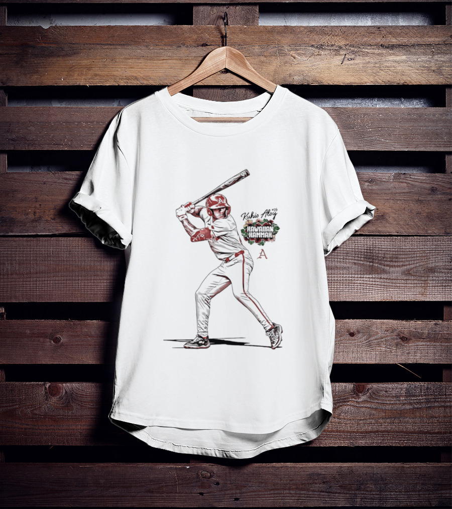 Kuhio Aloy Arkansas Baseball Hawaiian Hammer NCAA Sports T-Shirt