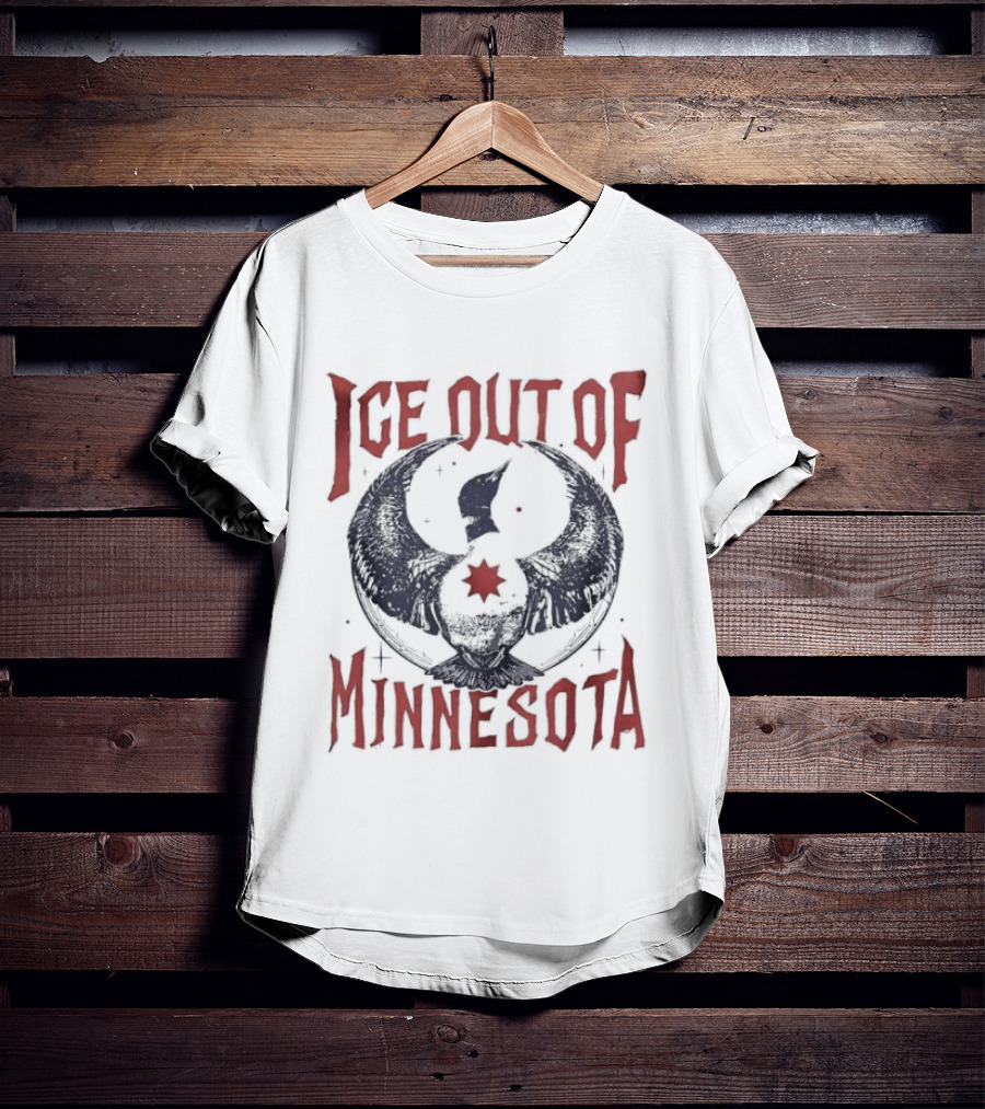 Ice Out Of Minnesota Loon T-Shirt
