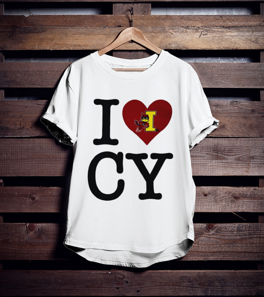 Iowa State Cyclones I Heart CY T-Shirt