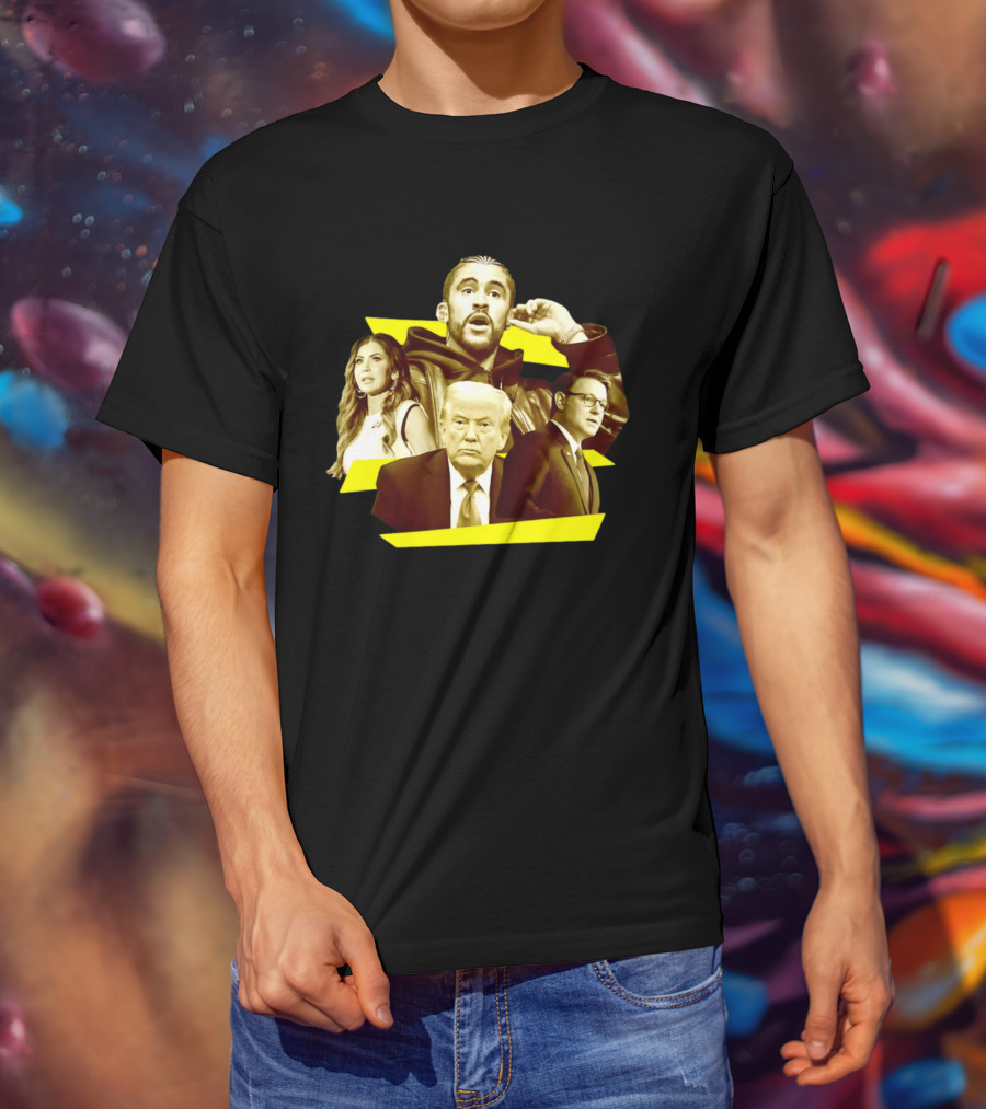 Bad Bunny Trump Mike Johnson House Speaker T-Shirt