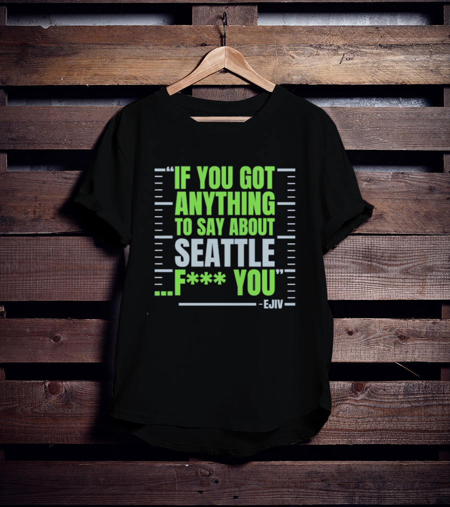 Ernest Jones IV Seattle Seahawks T-Shirt