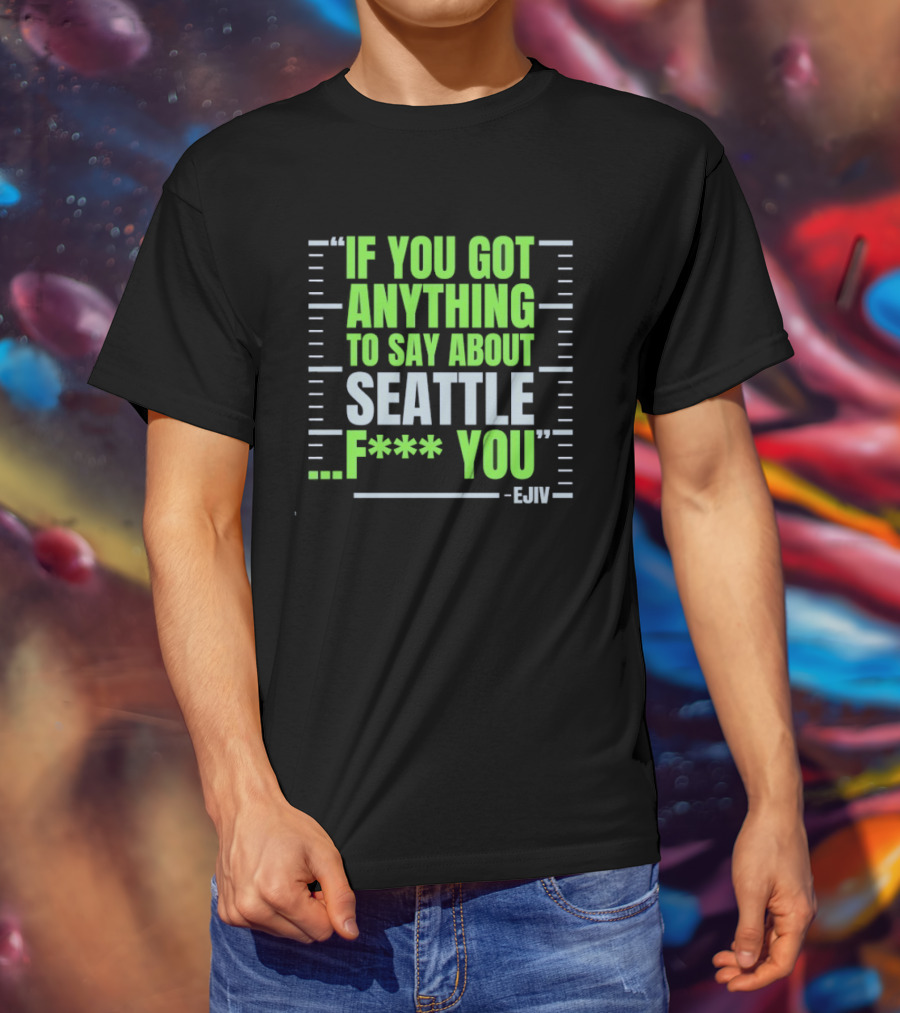 Ernest Jones IV Seattle Seahawks T-Shirt