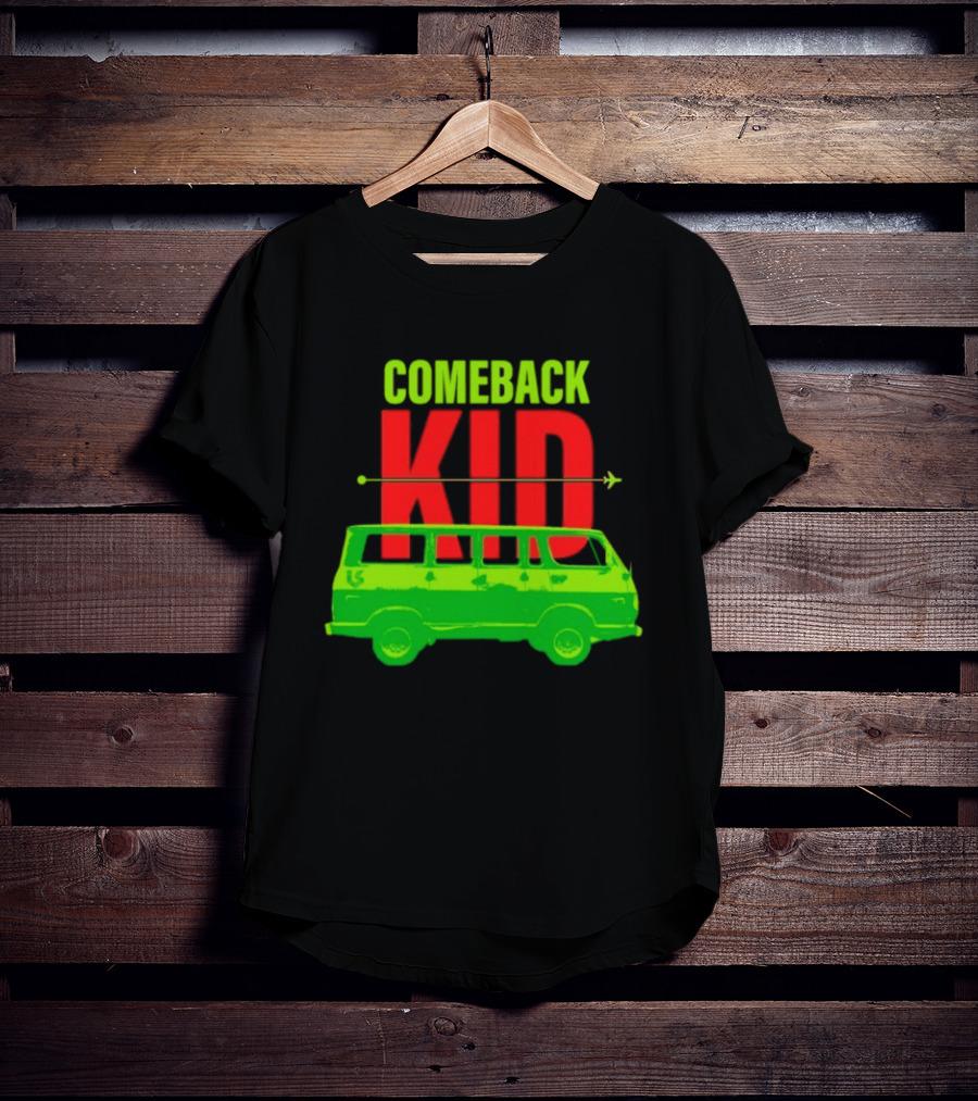 Louden Swain Comeback Kid Green Van Arrow T-Shirt