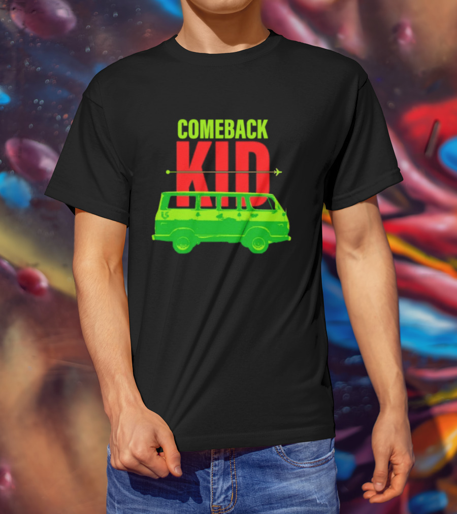 Louden Swain Comeback Kid Green Van Arrow T-Shirt