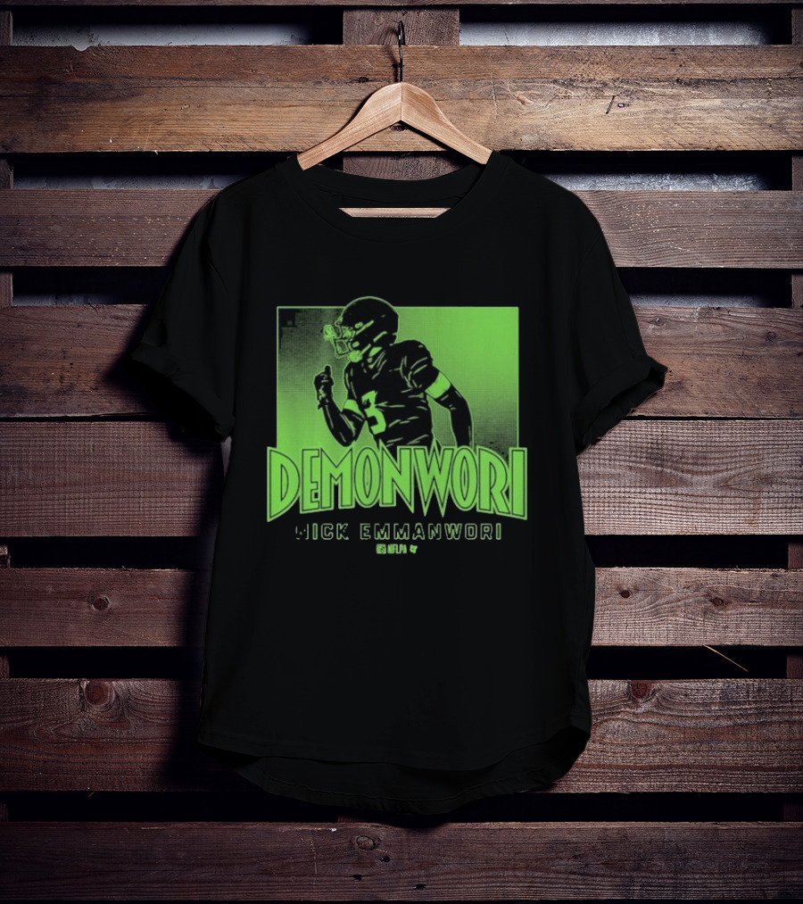 Nick Emmanwori Demonwori Seattle Seahawks Snell 14 T-Shirt