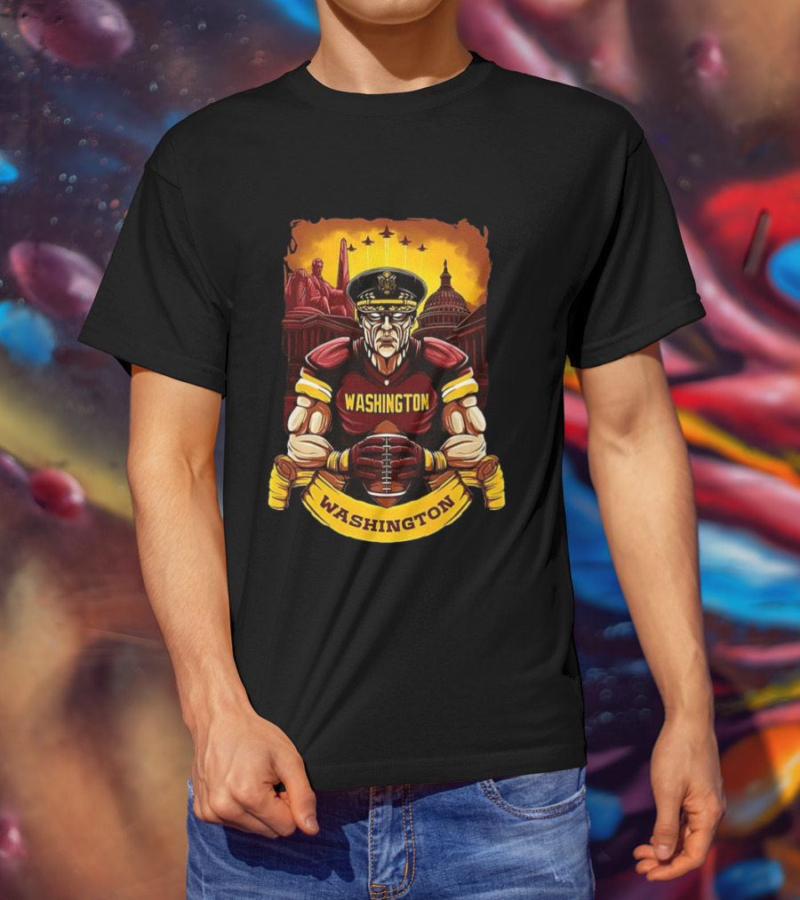 Washington Commanders Football Capitol Sentinel T-Shirt