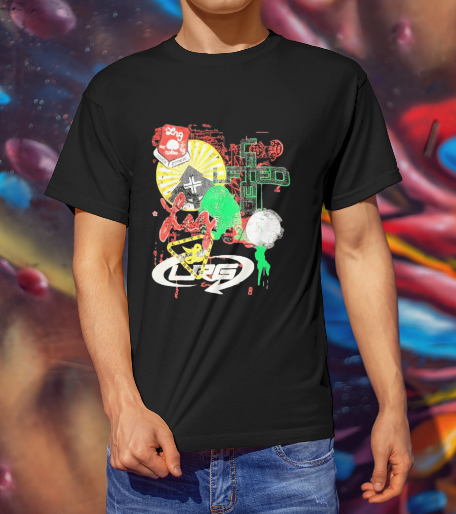 Lifted Research Group LRG Mashup Rockin People LRG Tag Nature T-Shirt