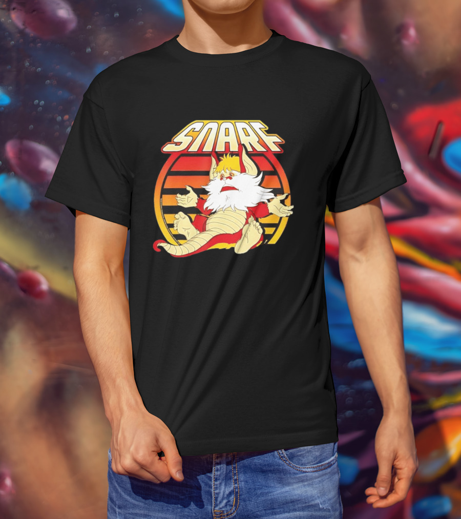 Snarf Thundercats Retro Sunset T-Shirt