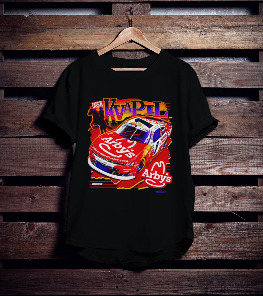 Carson Kvapil Arby's NASCAR Racing Car T-Shirt