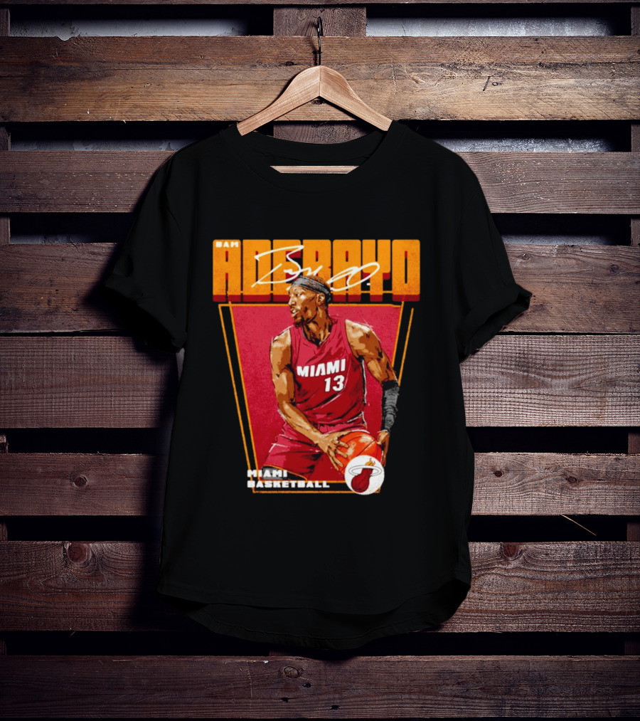 Bam Adebayo Miami 13 Basketball Heat T-Shirt
