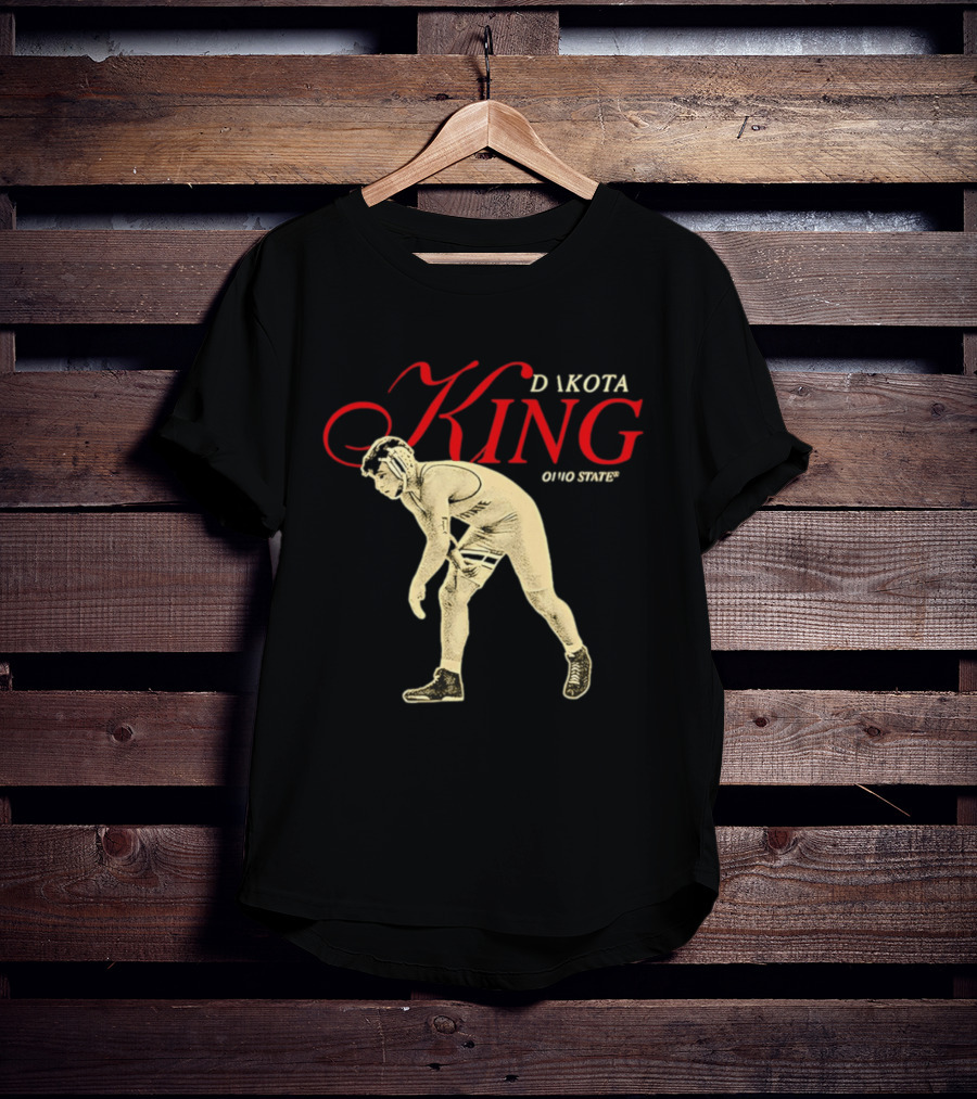 Dakota King Ohio State Wrestling NCAA Legacy T-Shirt