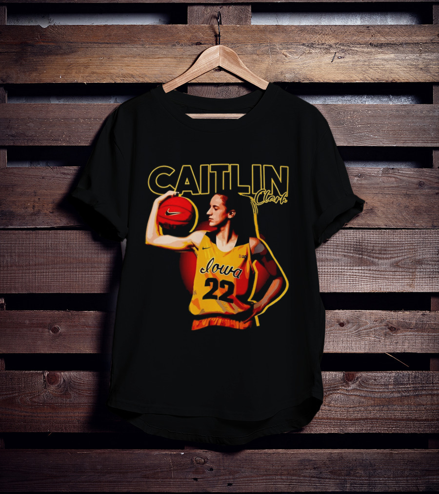 Caitlin Clark Iowa Basketball 22 Nike T-Shirt