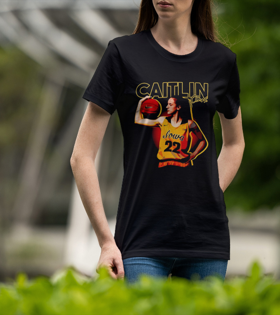 Caitlin Clark Iowa Basketball 22 Nike T-Shirt