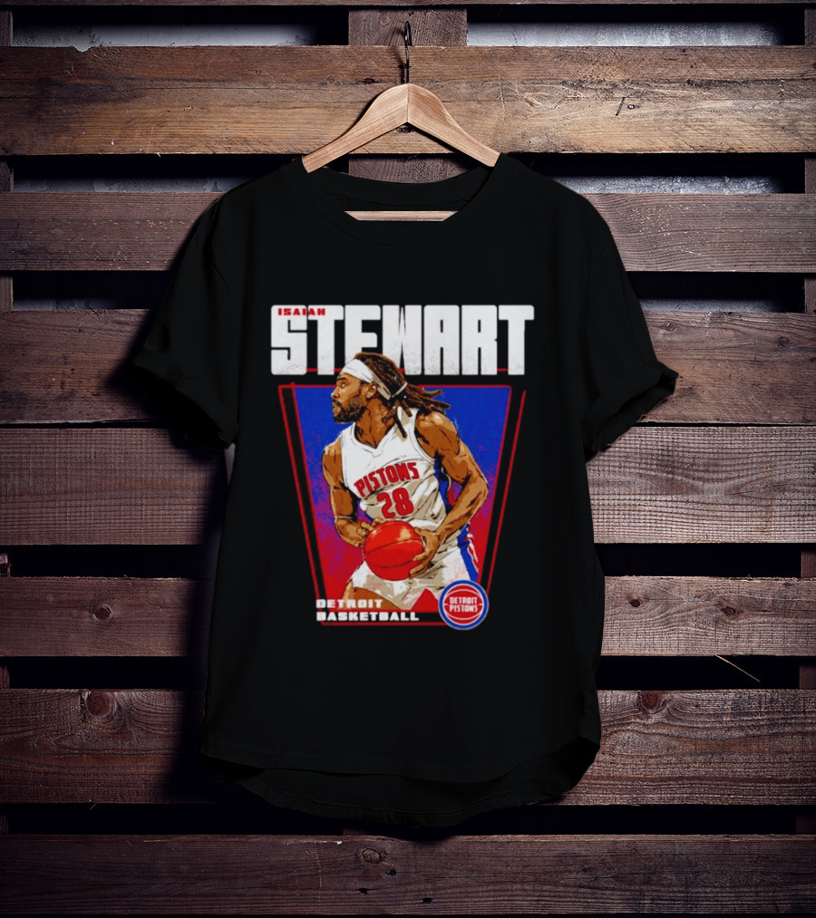 Isaiah Stewart Detroit Pistons Basketball 28 T-Shirt