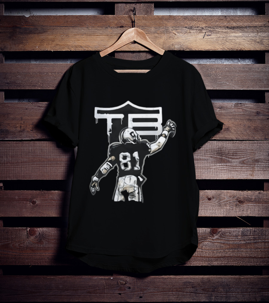 Las Vegas Raiders Mr. R8R 81 TB Football T-Shirt
