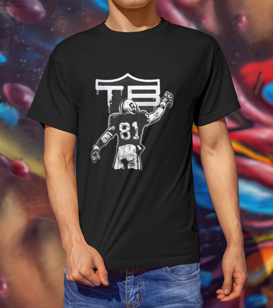 Las Vegas Raiders Mr. R8R 81 TB Football T-Shirt