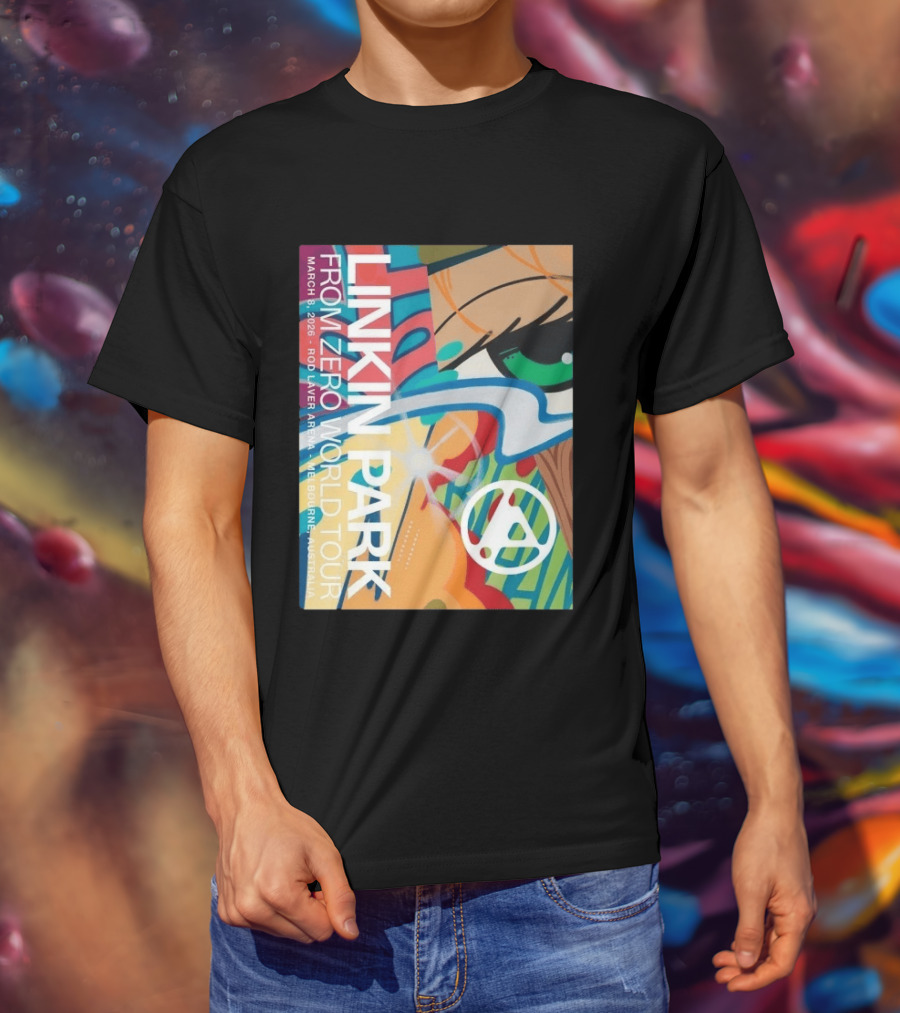 Linkin Park From Zero World Tour Rod Laver Arena Melbourne Australia March 8 2026 T-Shirt
