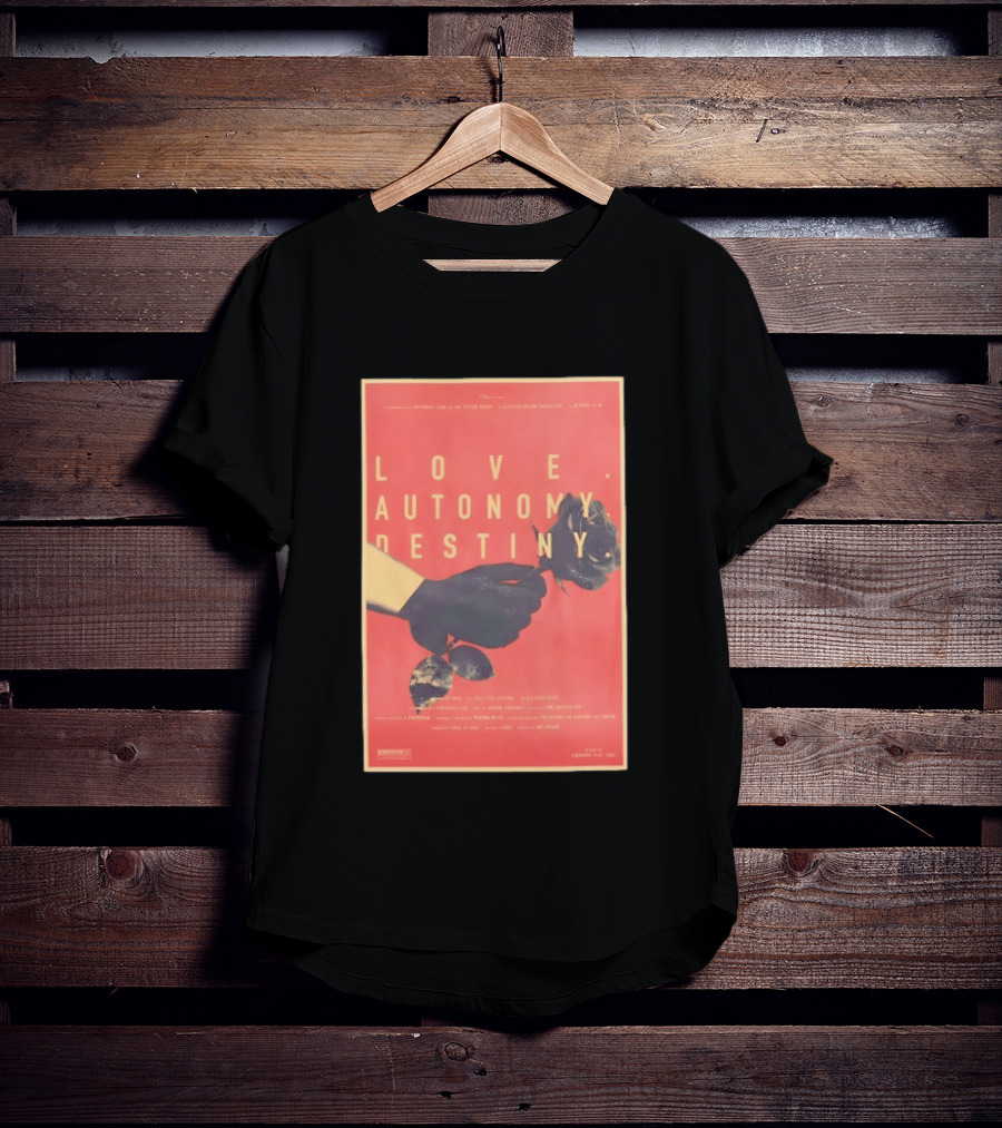 Love Autonomy Destiny Electric Dream Battery February 14th 2024 Hand Holding Flower T-Shirt