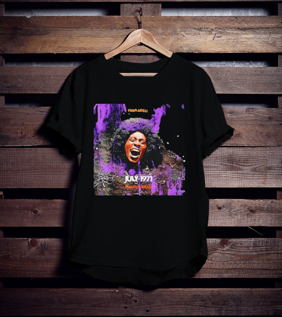 July 1971 Funkadelic Maggot Brain Album Cover T-Shirt