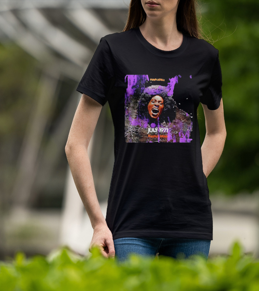 July 1971 Funkadelic Maggot Brain Album Cover T-Shirt