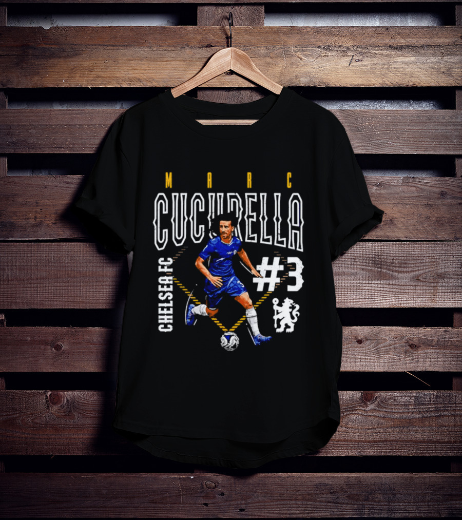 Marc Cucurella Chelsea FC #3 Player T-Shirt