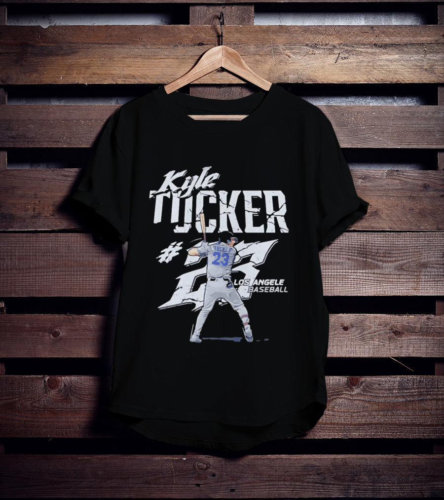 Kyle Tucker 23 Los Angeles Baseball Player T-Shirt