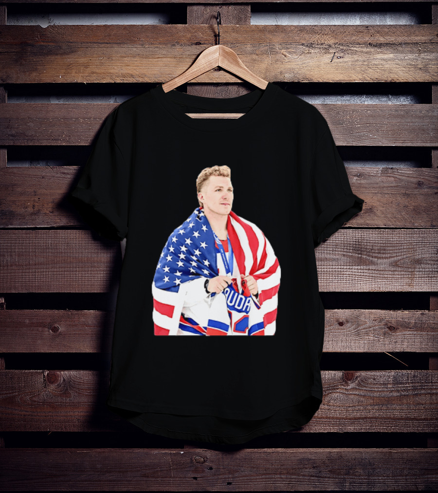 Matthew Tkachuk Team USA 2026 Milano Cortina Winter Olympics Golden Goal T-Shirt
