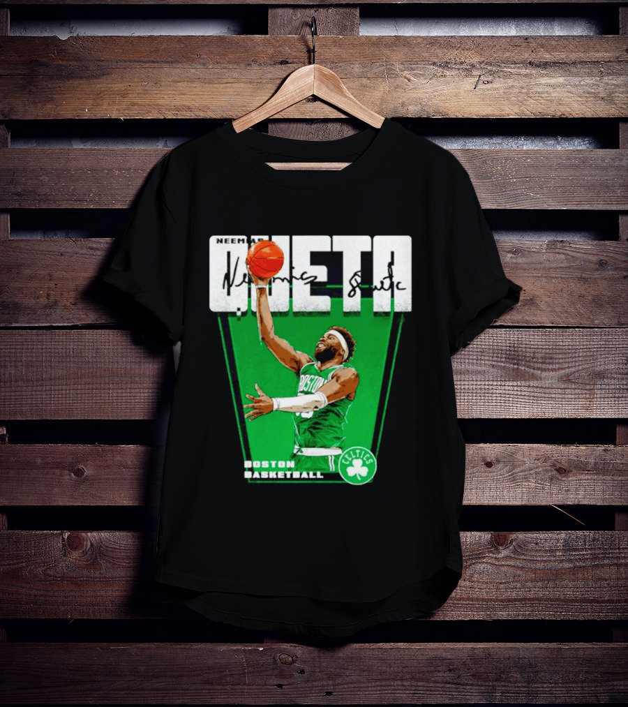 Neemias Queta Boston Celtics Basketball Celtics T-Shirt