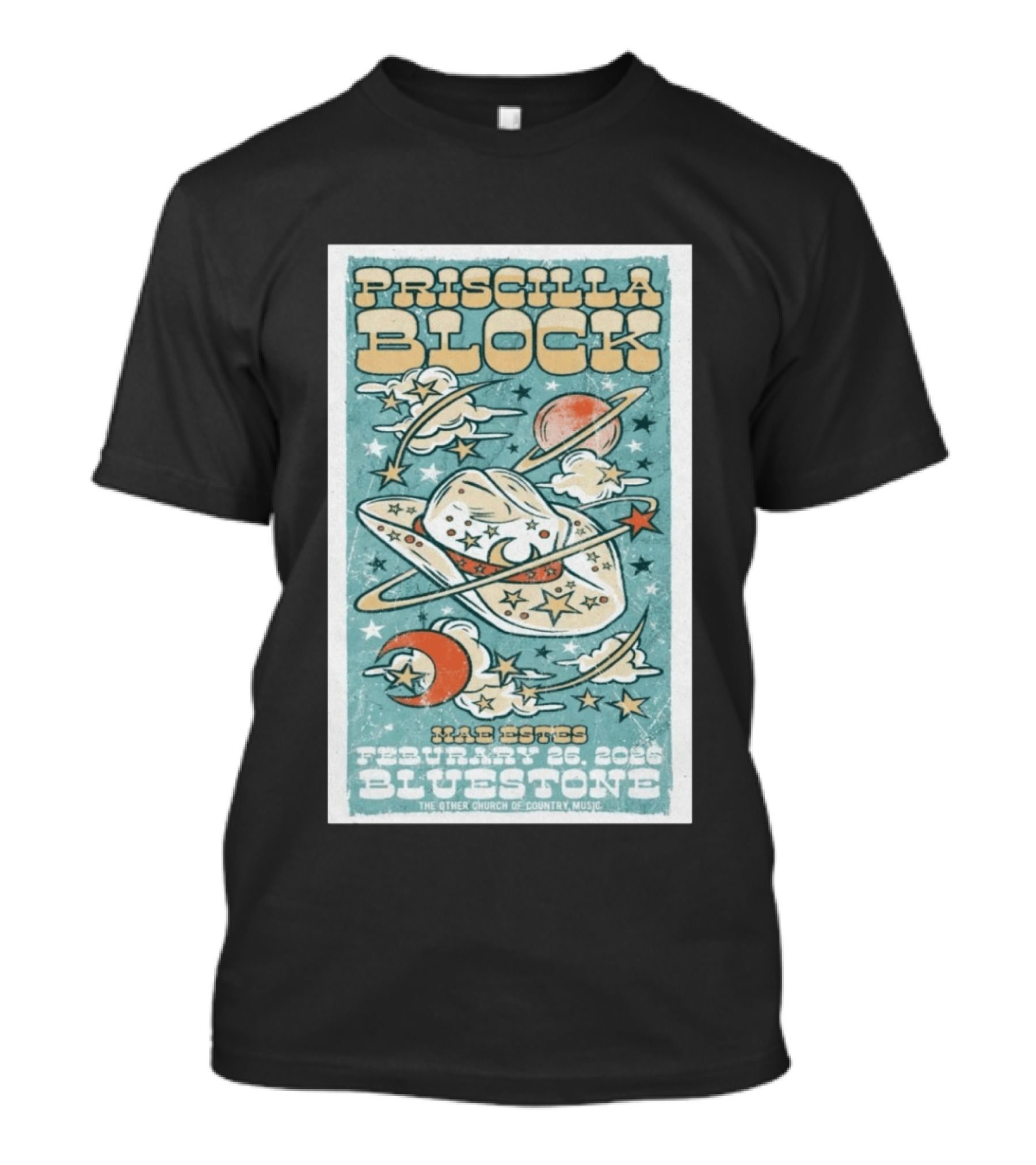Priscilla Block Rae Estes February 26 2026 Bluestone Columbus OH T-Shirt