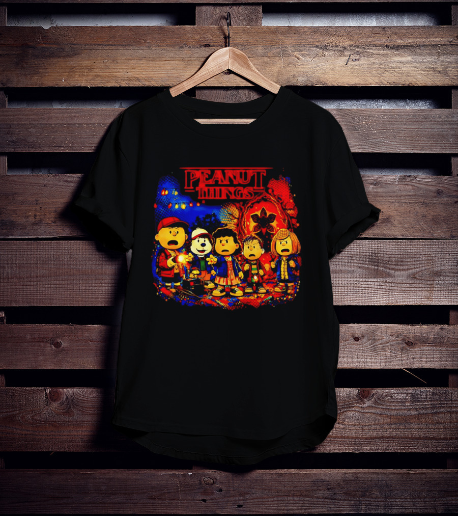 Peanut Things Parody Mashup Mystery Adventures T-Shirt