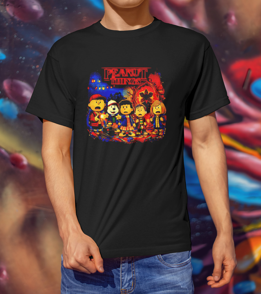 Peanut Things Parody Mashup Mystery Adventures T-Shirt