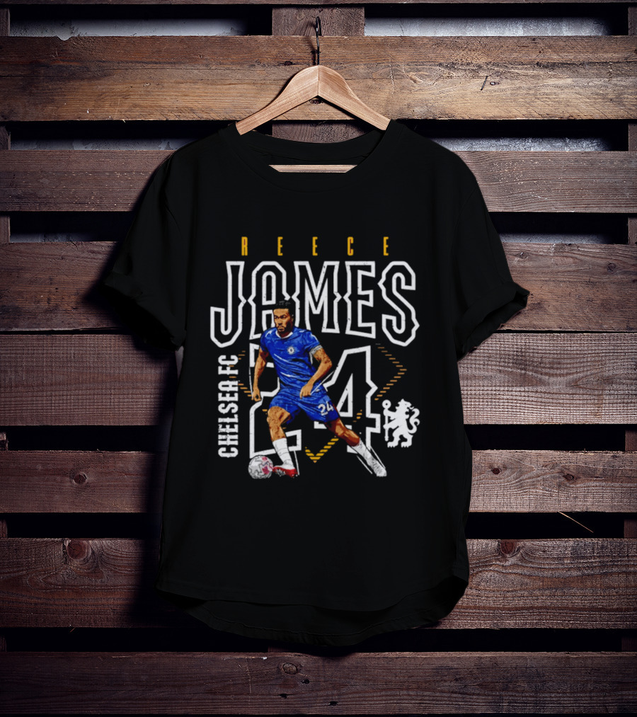 Reece James Chelsea FC 24 Football Jersey Fan Gear T-Shirt