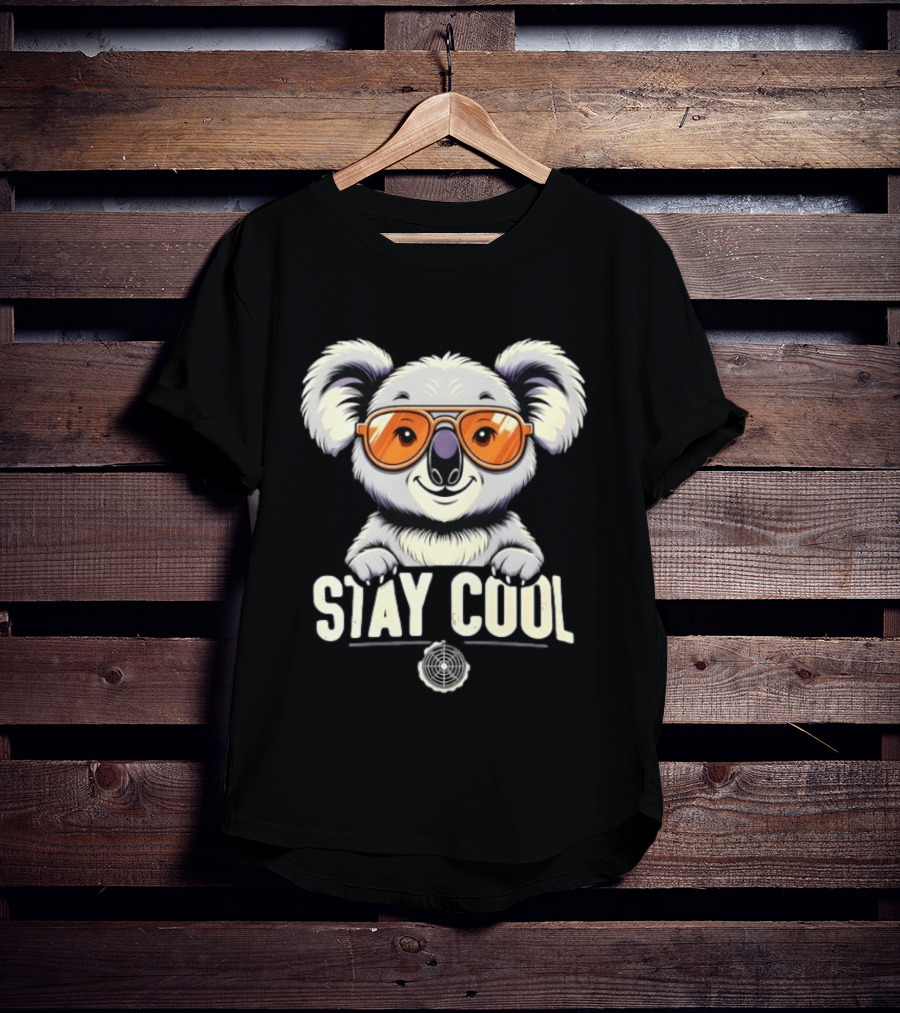 Stay Cool Koala Sunglasses Fun T-Shirt
