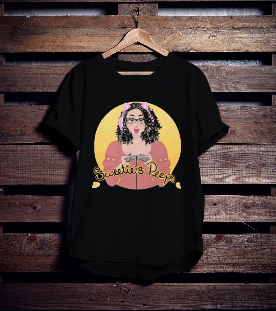 Sweetie's Peeps Gamer Girl Headset And Glasses T-Shirt
