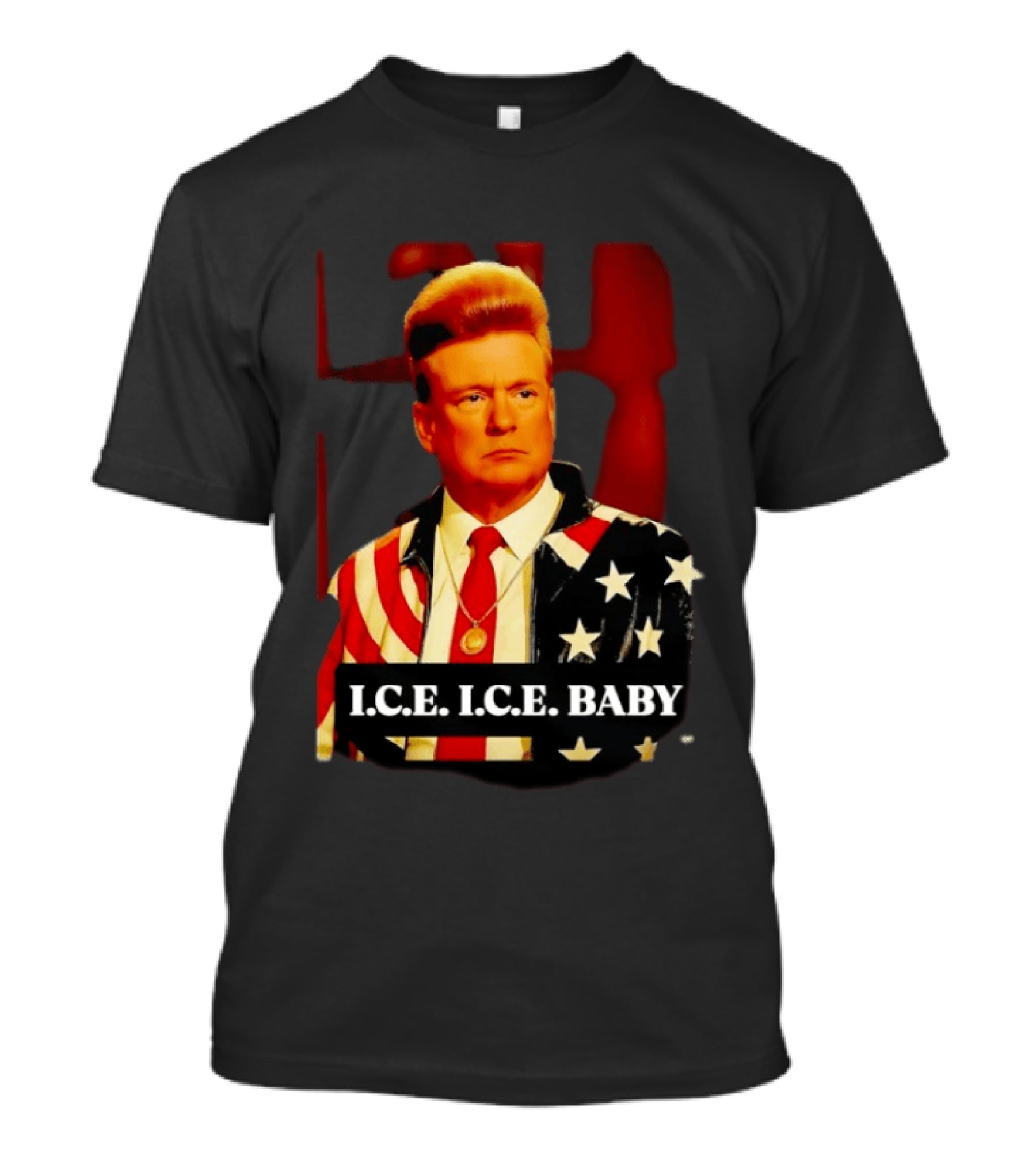 I.C.E. I.C.E. Baby Patriotic Flag Suit T-Shirt