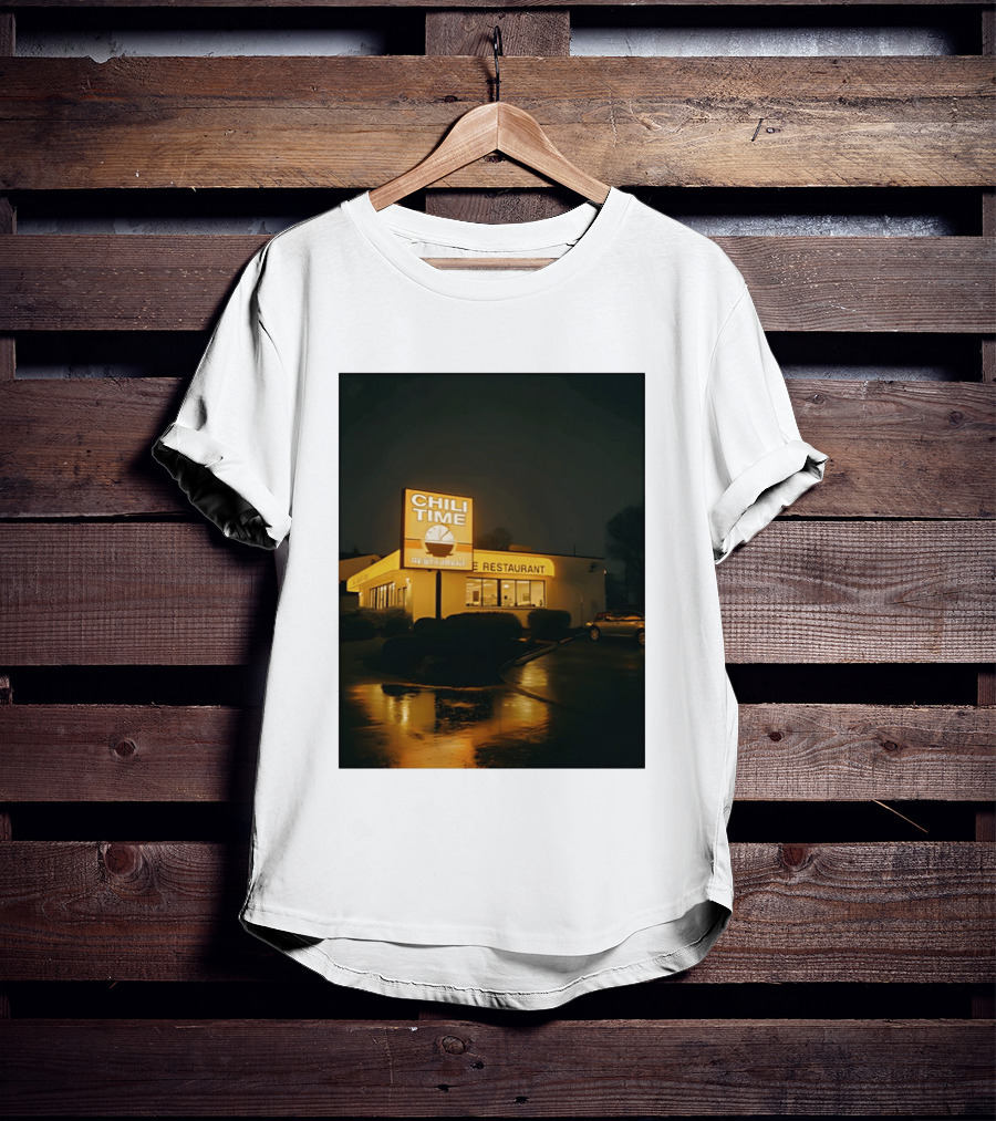 CHILI TIME Night Vibes Restaurant St Bernard Recreation Department T-Shirt