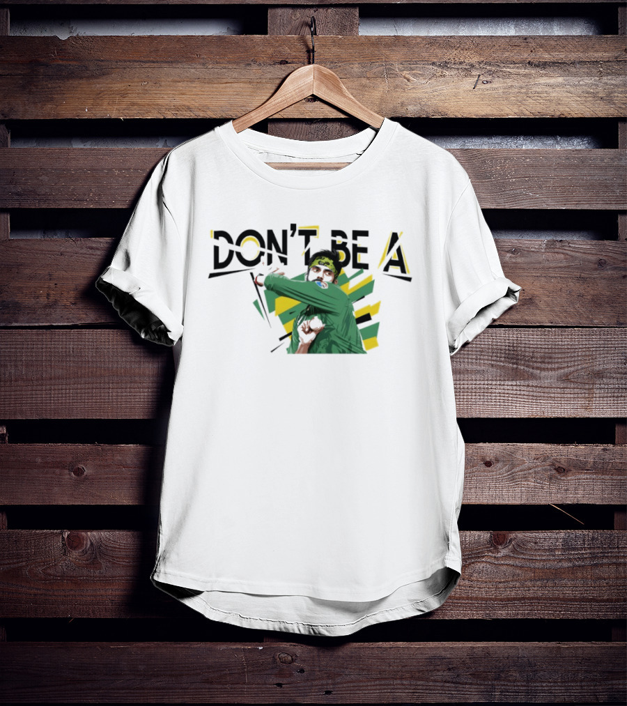 Babar Azam Don't Be A Cricket Player Action Pose T-Shirt