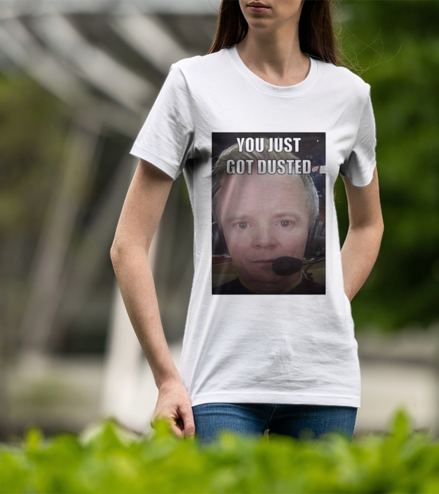 You Just Got Dusted Dusty May Michigan Wolverines T-Shirt