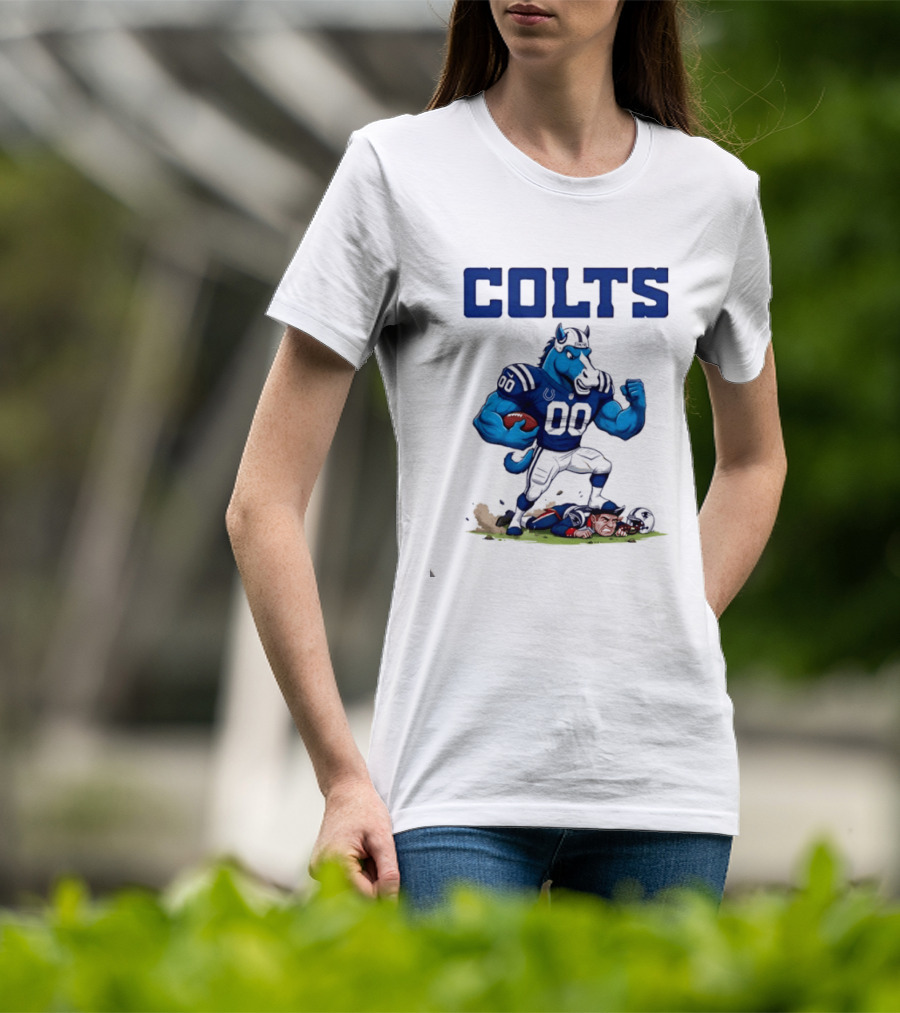 Indianapolis Colts Vs New England Patriots Beat Rivalries Colts Victory T-Shirt