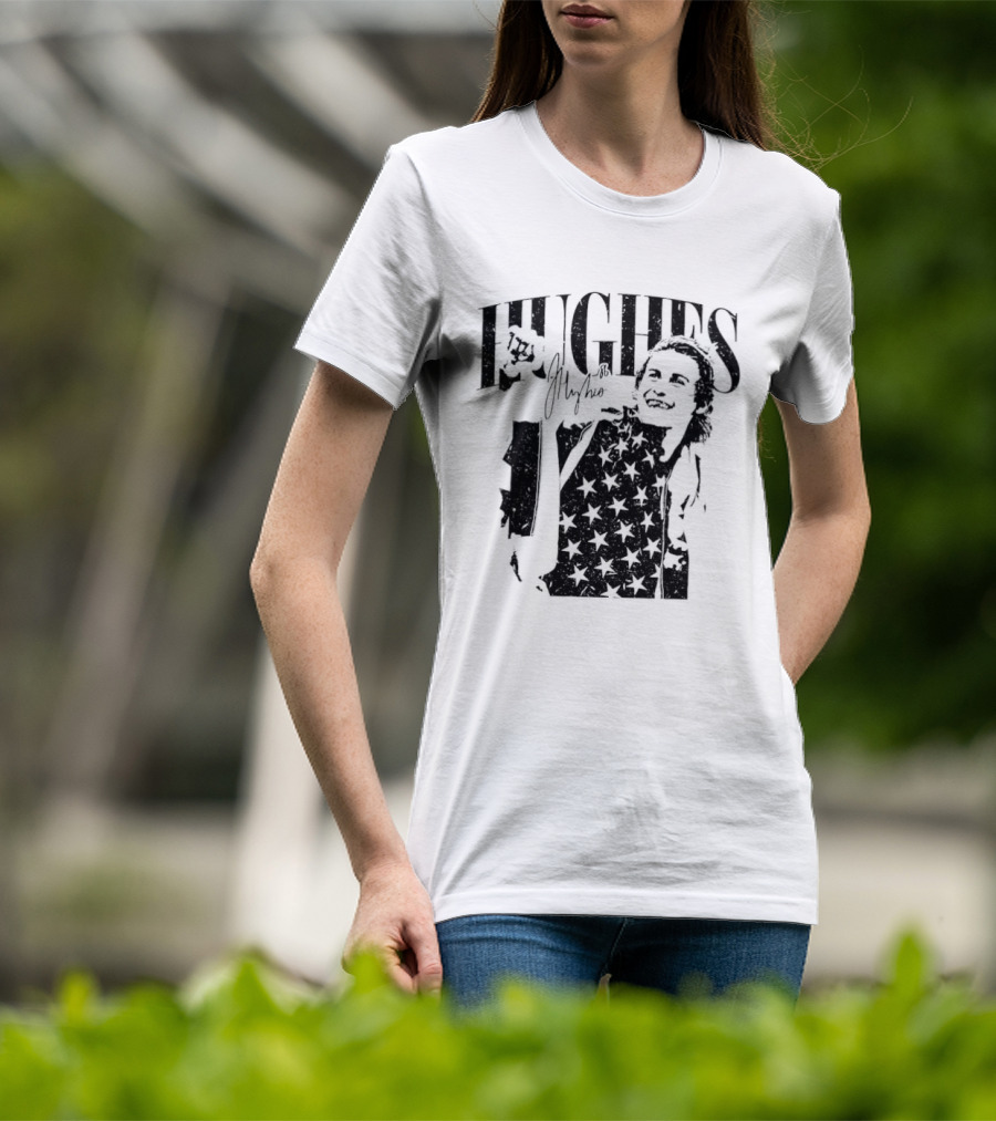 Hughes Jack Team USA Olympic Gold Medal Hockey 2026 Stars T-Shirt