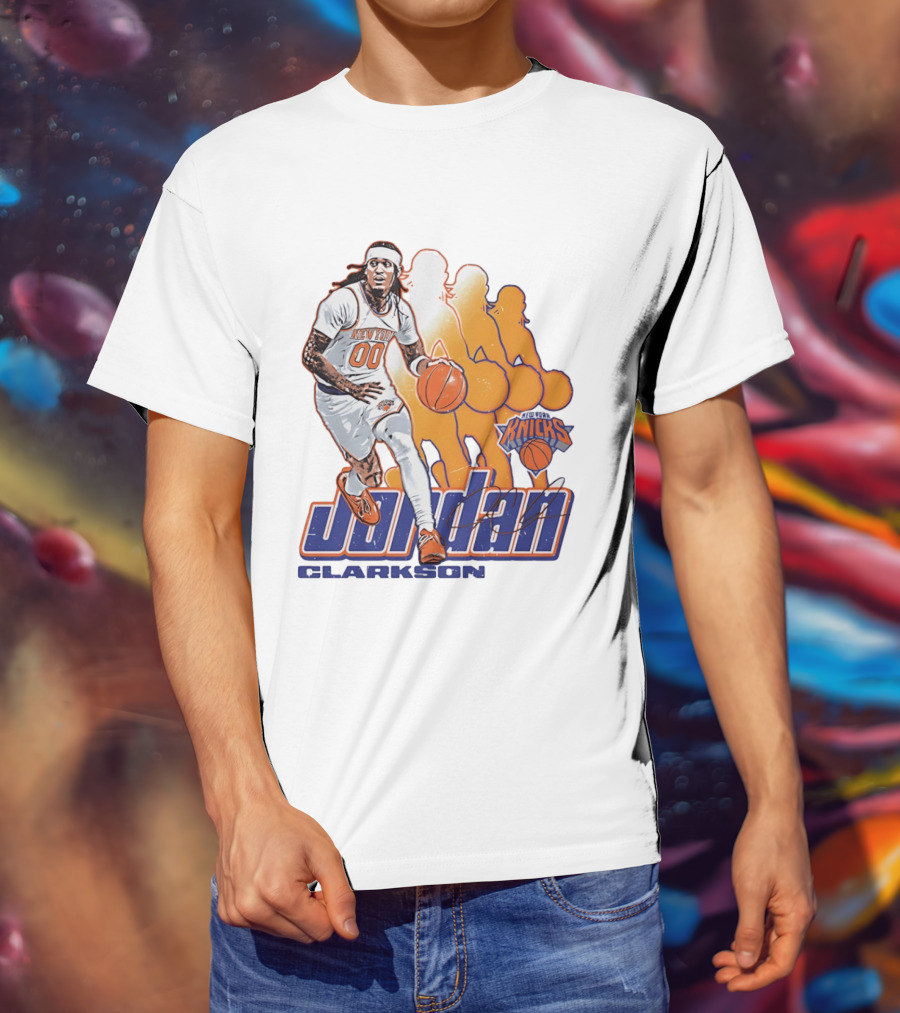 Jordan Clarkson New York Knicks Basketball Sports T-Shirt