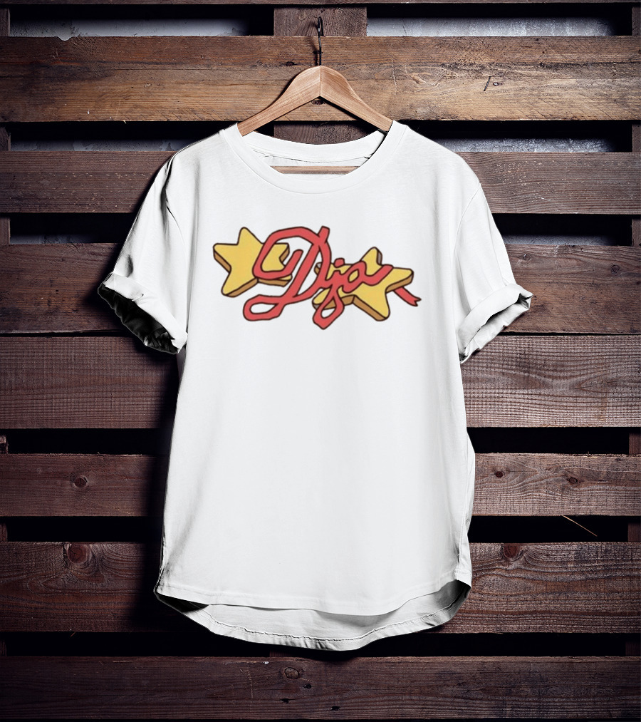Juls Star Dia Red And Yellow Stars T-Shirt