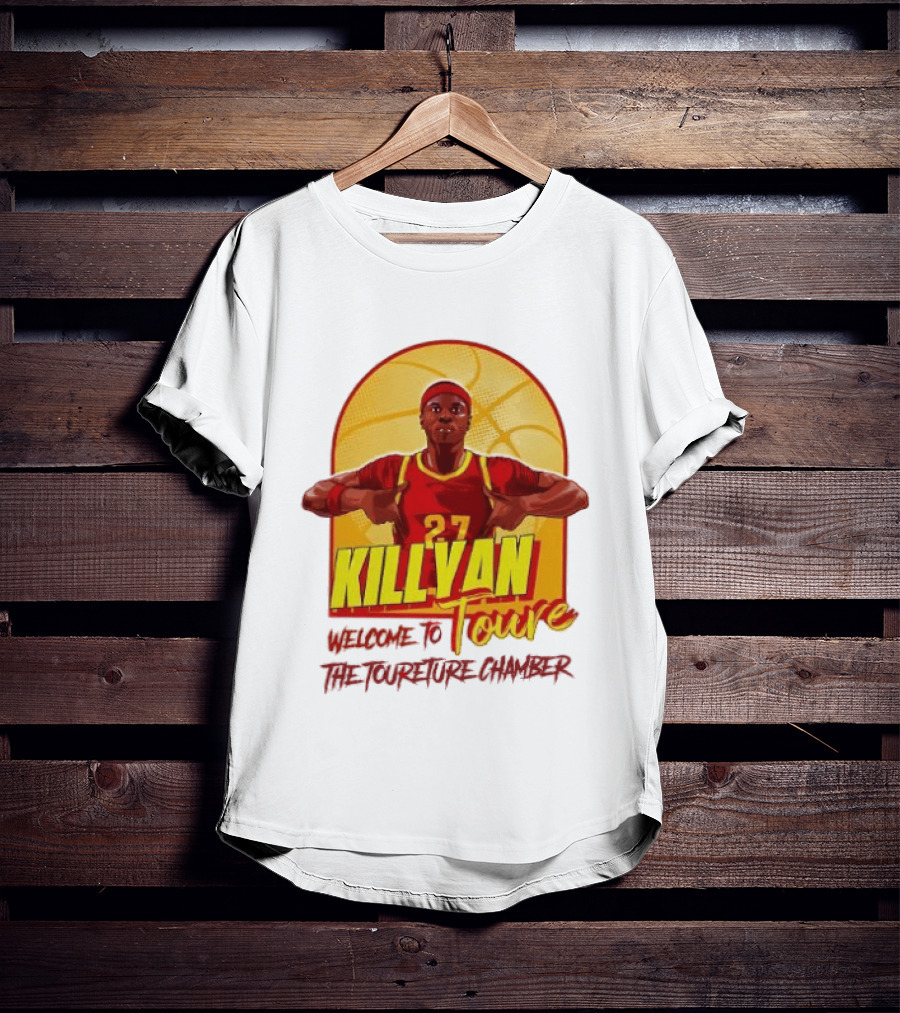 Welcome To Killyan Toure The Toureture Chamber 27 Iowa State Cyclones Basketball T-Shirt